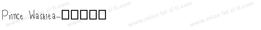 Prince Waskita字体转换